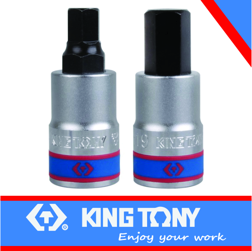 Socket T60 x 80mm Torx Bit 3/4dr King Tony