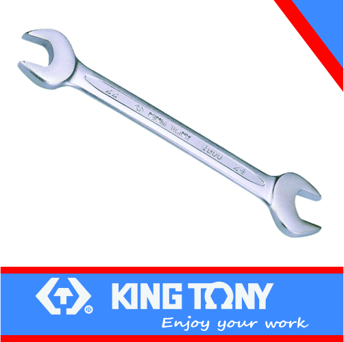 [19001921] Double Open End 19 x 21mm Wrench Slimline 15° King Tony
