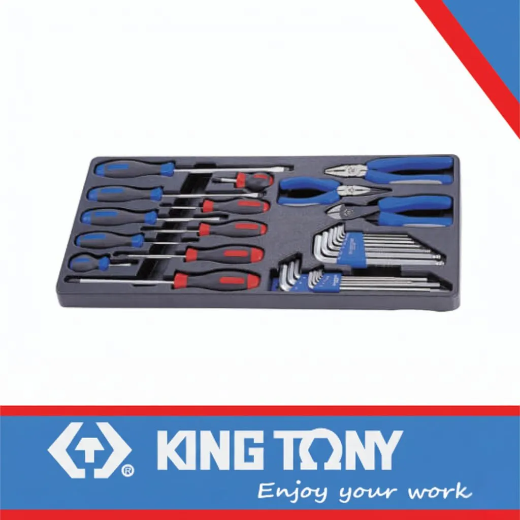 Allen Key Set & Pliers & Screwdriver 29pc King Tony