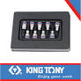 Socket Torx Bit Set T20-T60 9pc King Tony