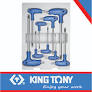 Torx L-Handle T10-T50 Set Tamper Proof 9pc King Tony