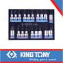 Torx Spline Bit Socket Set Hex 19pc King Tony