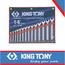 Spanner Set Combination 8-24mm 14pc King Tony