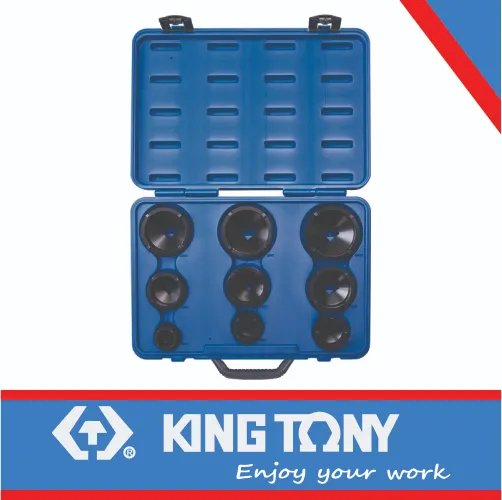 Bearing Lock Nut Socket External/Internal 9pc King Tony