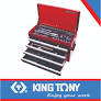 [911-008MRV] Tool Chest Set 6-Draw 198pc King Tony