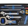 Trolley Comb Tool & Wrench Set Eva Foam 24pc King Tony