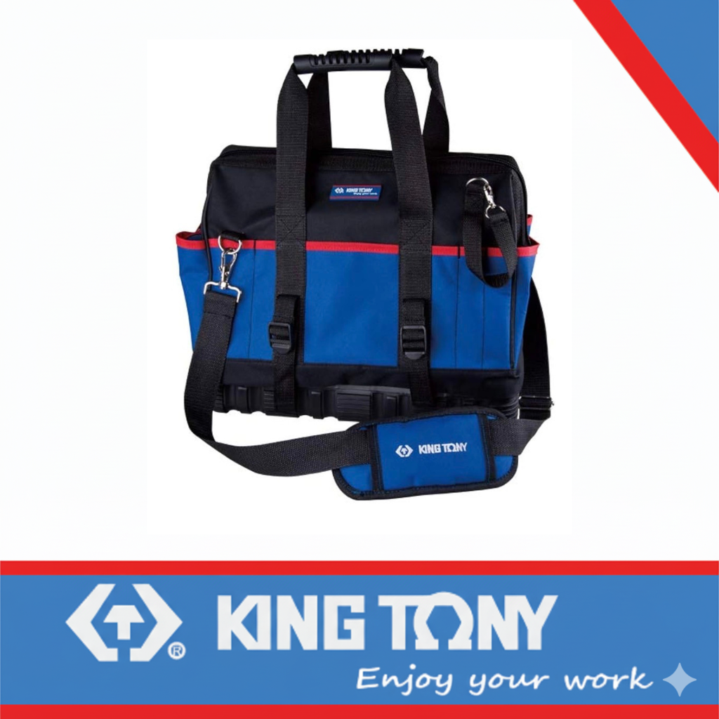 Tool Bag Fabric & Rubber Base King Tony