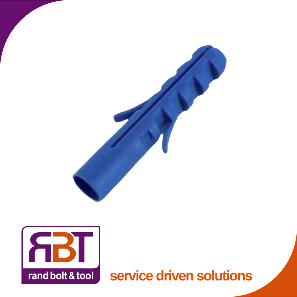 Plastic Plug Blue 9mm