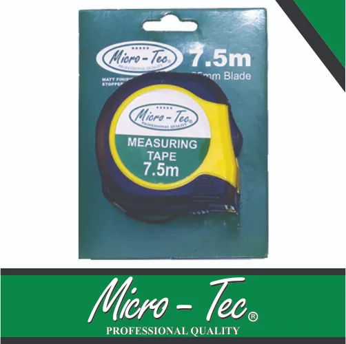 Tape 7.5m x 25mm Auto Stop Micro-Tec