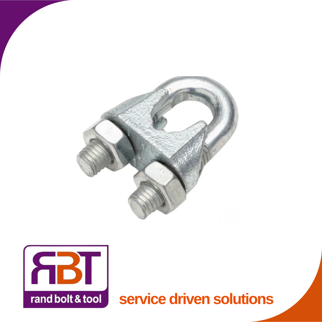 [741Z5] Crosby Clamp 5mm Zinc Plated