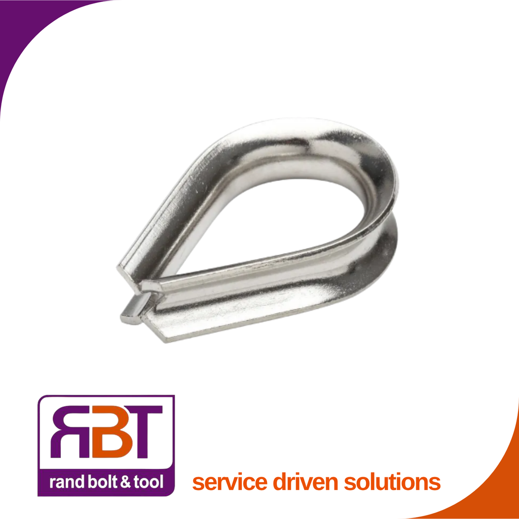 Thimble 8mm Zink Plated