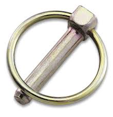 Linch Pin 4.5mm Yellow Passivated