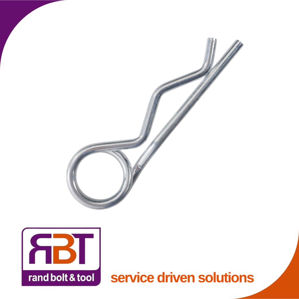 Retaining Clip 6mm Double Loop