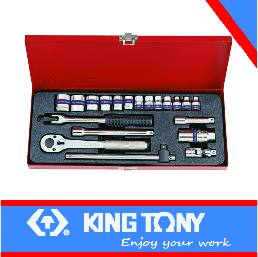 Socket Set 3/8dr 6-22mm 22pc King Tony King Tony