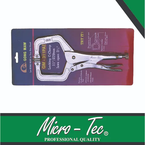Vice Grip 280mm C-Clamp Swivel Micro-Tec
