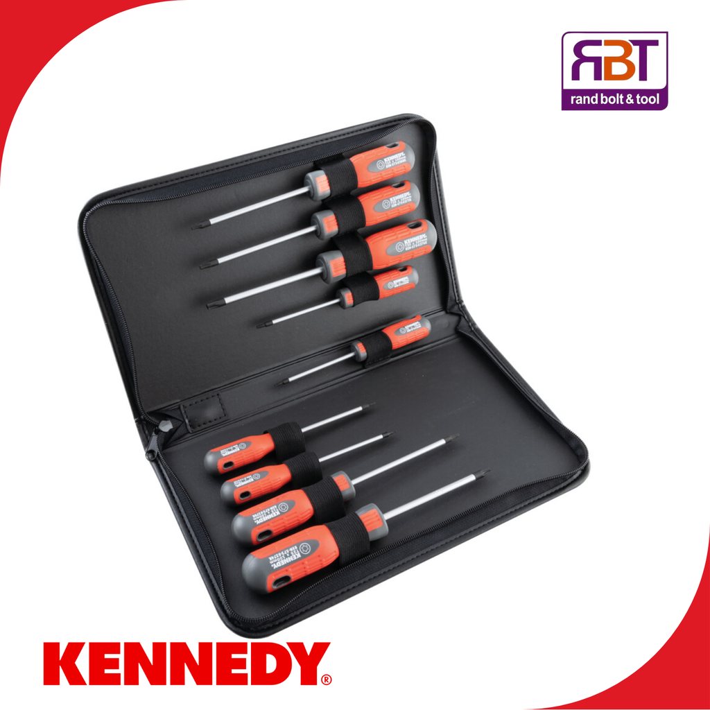 [KEN5726050K] Screwdriver Set Torx Pro-Torq 9pc Kennedy