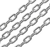 [CHA03] Chain 3mm Zinc Plated p/m Med Link  