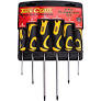 Screwdriver Set Precision 6pc With Wall Mount Tork Craft