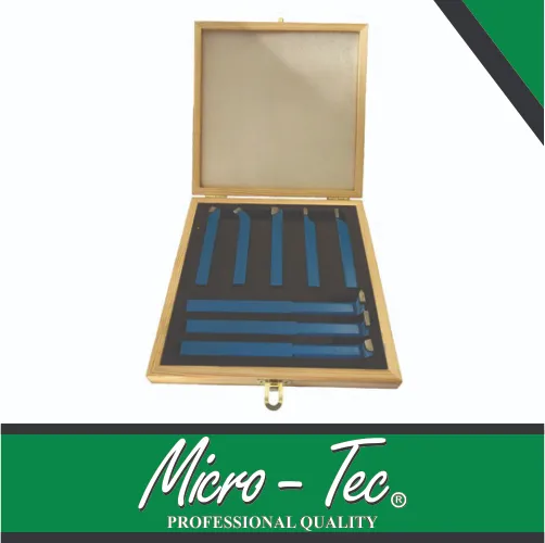 Carbide Brazed Tool Bit Set 8pc Micro-Tec