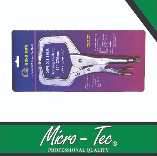 [GM-311RAI] Vice Grip 280mm C-Clamp Flat Micro-Tec