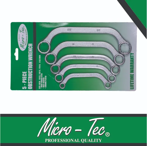 [I100999] Moon Wrench Set 10-22mm 5pc Micro-Tec