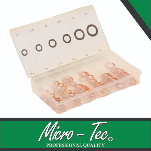 [I45217] Assortment Kit Copper Washer 110pc Non-Refundable Micro-Tec