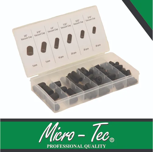 [I45252] Assortment Kit Vacuum Cap 80pc Non-Refundable Micro-Tec