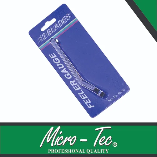 Feeler Gauge Bent 0.20-0.65mm 12 Blade Micro-Tec