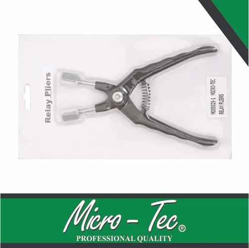 [M005029] Plier Straight Jaw Relay Micro-Tec