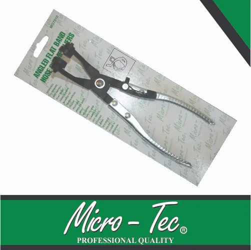 Plier Hose Clamp Flat Nose Angled Micro-Tec