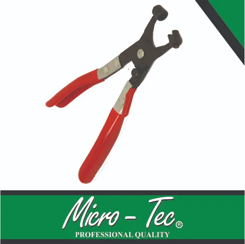 [M01006G39] Plier Straight Hose Clamp Micro-Tec