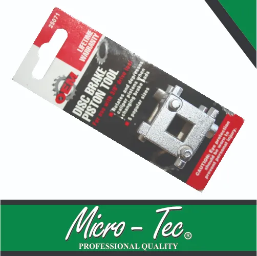 [M011004] Auto Tool Rear Disc Brake Piston Tool Micro-Tec