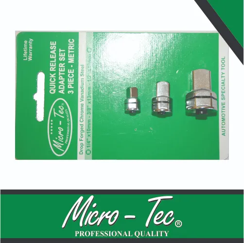 [MIA20] Adapter Set 1/4dr, 3/8dr & 1/2dr 3pc Micro-Tec