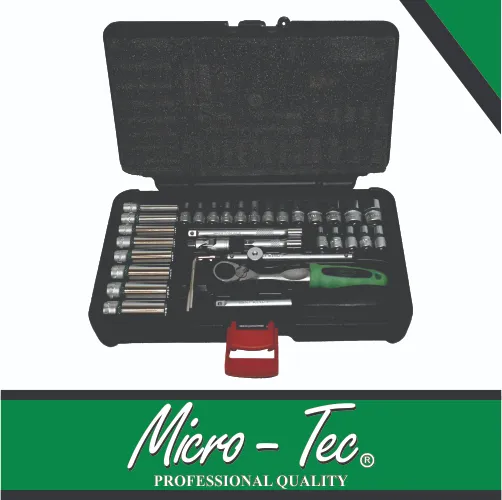 [MIS36] Socket Set 1/4dr 4-14mm 32pc Micro-Tec