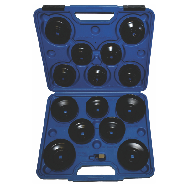 [MT751038] Auto Kit Oil Filter Cup Type 15pc Micro-Tec
