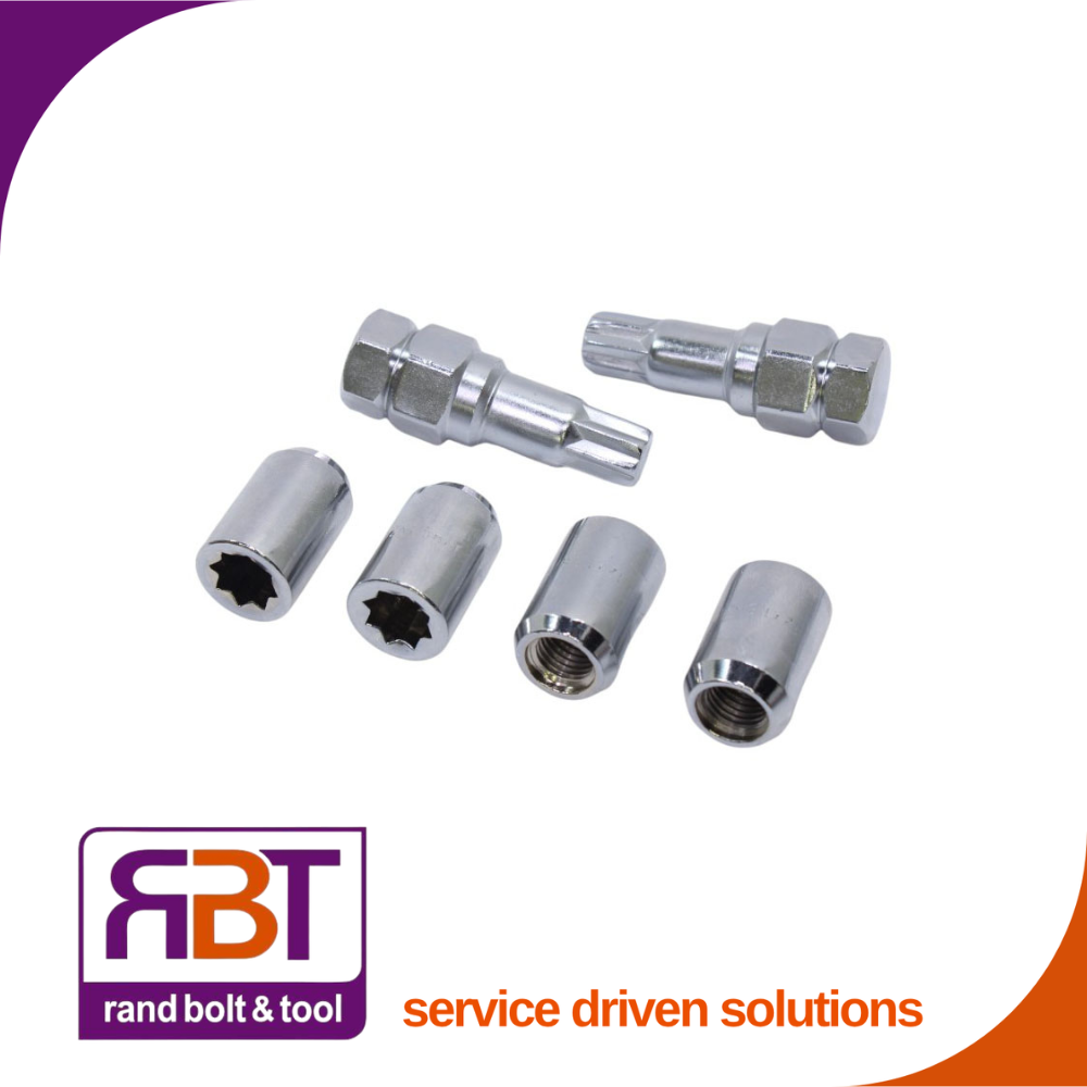 Wheel Lock Tuner Nut Set M12 x 1.5 