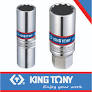 Spark Plug 3/8dr 18mm Socket Rubber Chrome 12pt King Tony