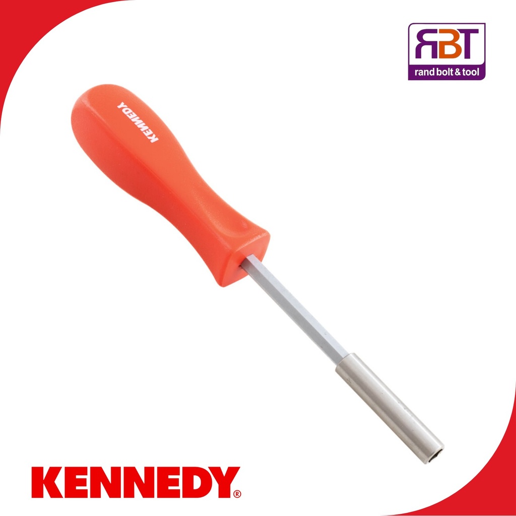 Bit Screwdriver Hex Shank 1/4dr x 200mm Kennedy