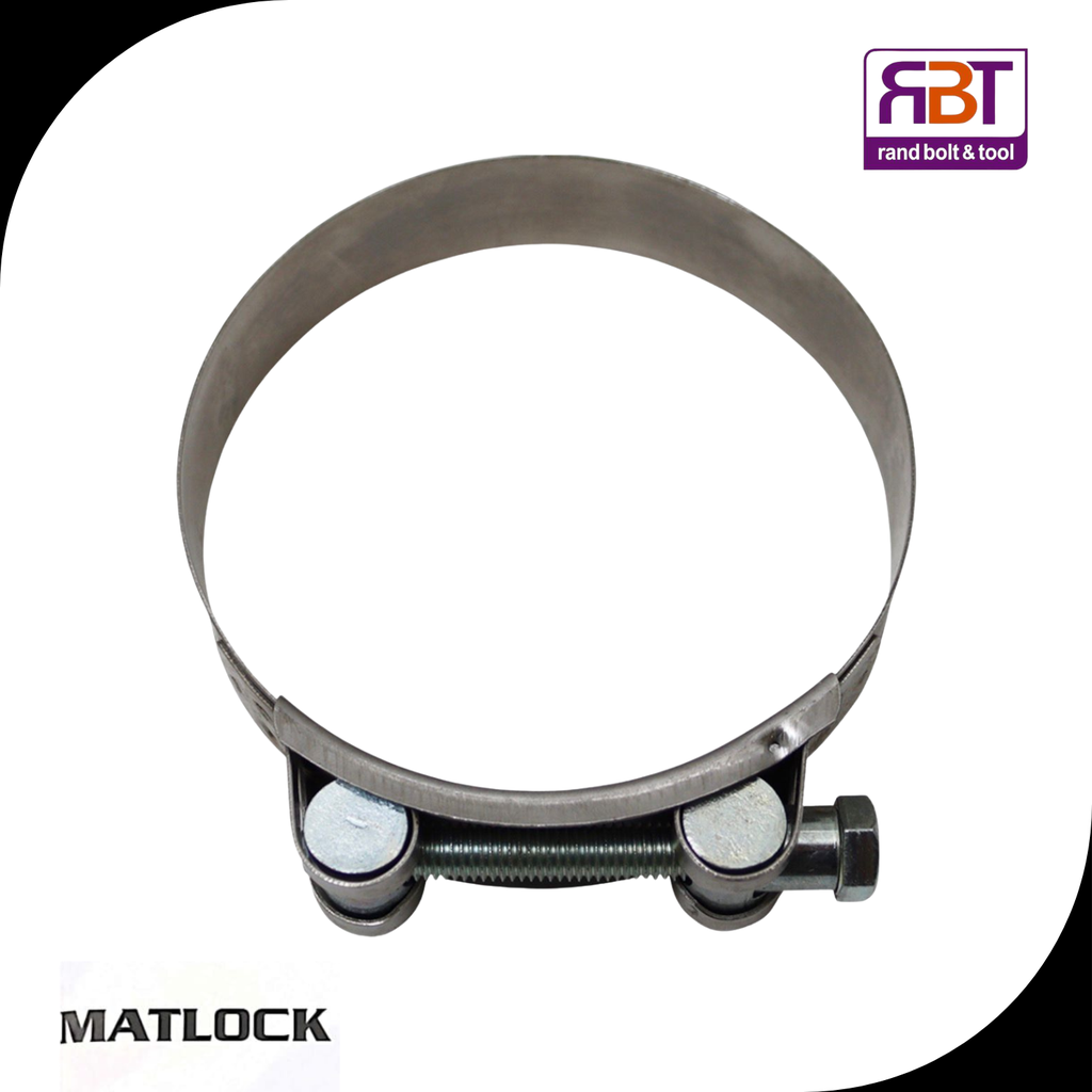 Clamp 56 x 59 - 25mm x M8 A4 St/Stl  Uni-B Hd 