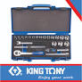 Socket Set 3/8dr 6-24mm 23pc Eva Foam King Tony