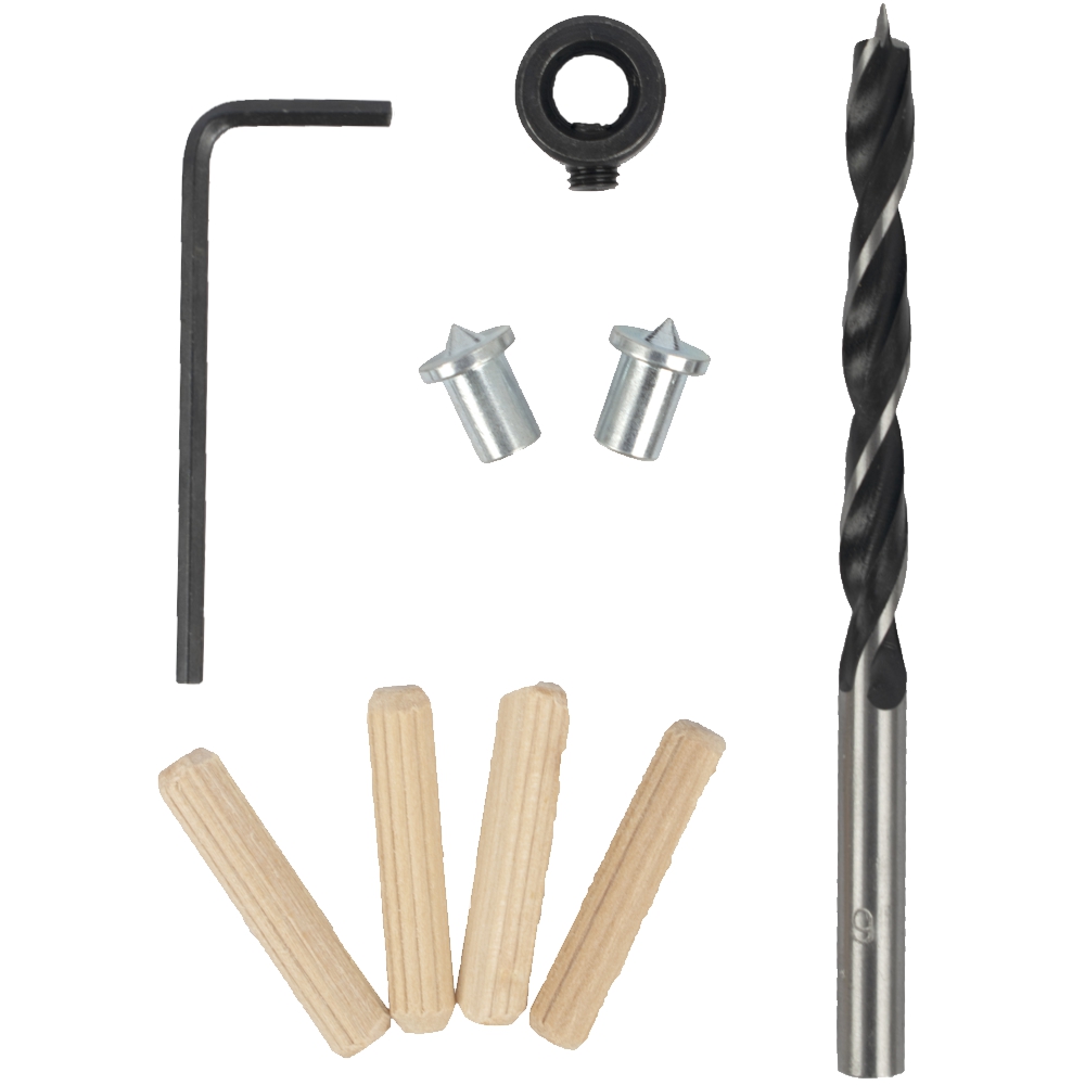 Wooden Dowel Kit 6mm 34pc