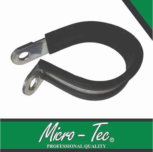 [RHC2015] Clamp 20 x 15mm P-Clip Rubber Lined Micro-Tec