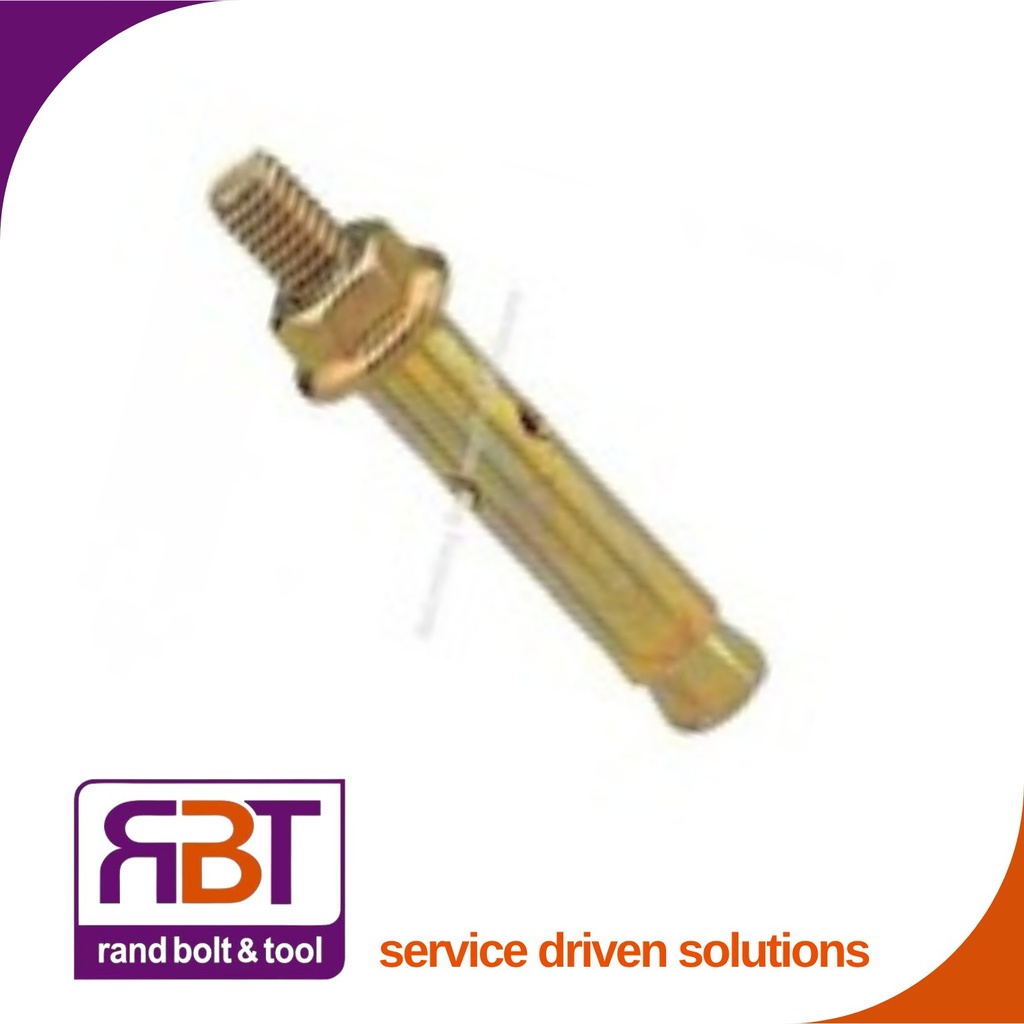 [338Y10100] Sleeve Anchor M10 x 100mm Zp Stl 
