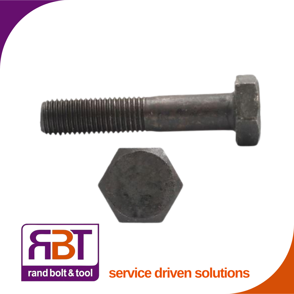 Bolt M8 x 55mm Black Gr.8.8 DIN 931 