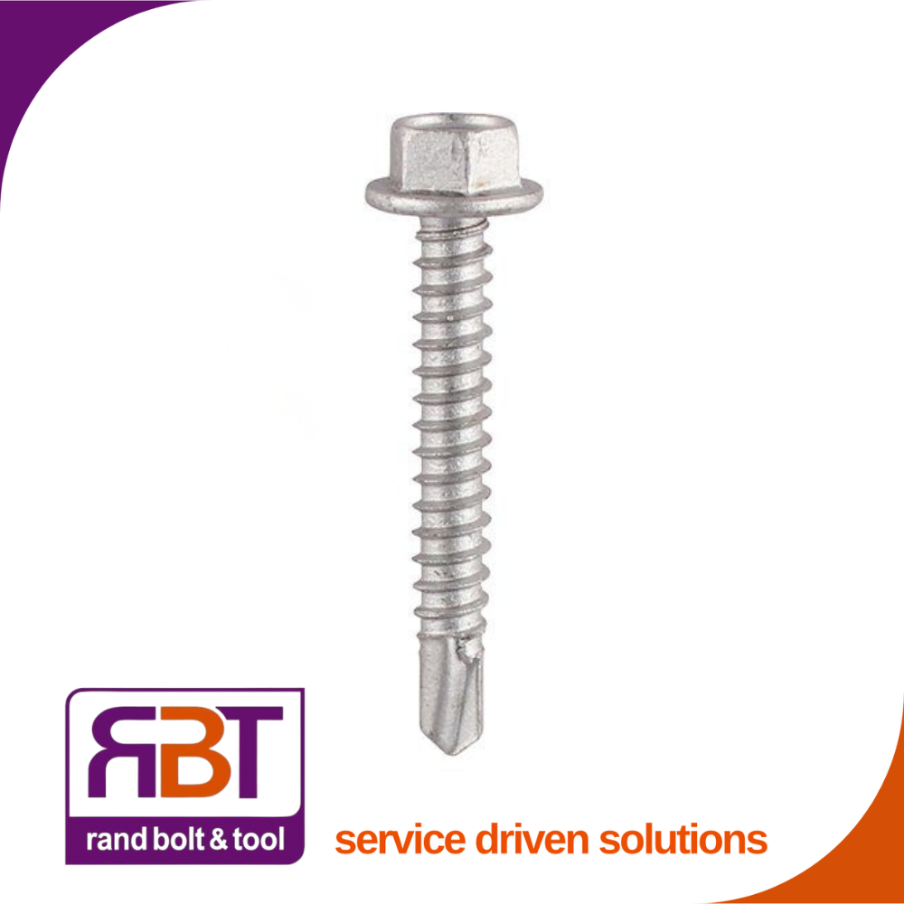 Tek Screw 12-14 x 38 Coastal Coated C4 DIN 7504  