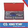 Socket Set 1/4dr With Bits 4-13mm 31pc 12pt King Tony