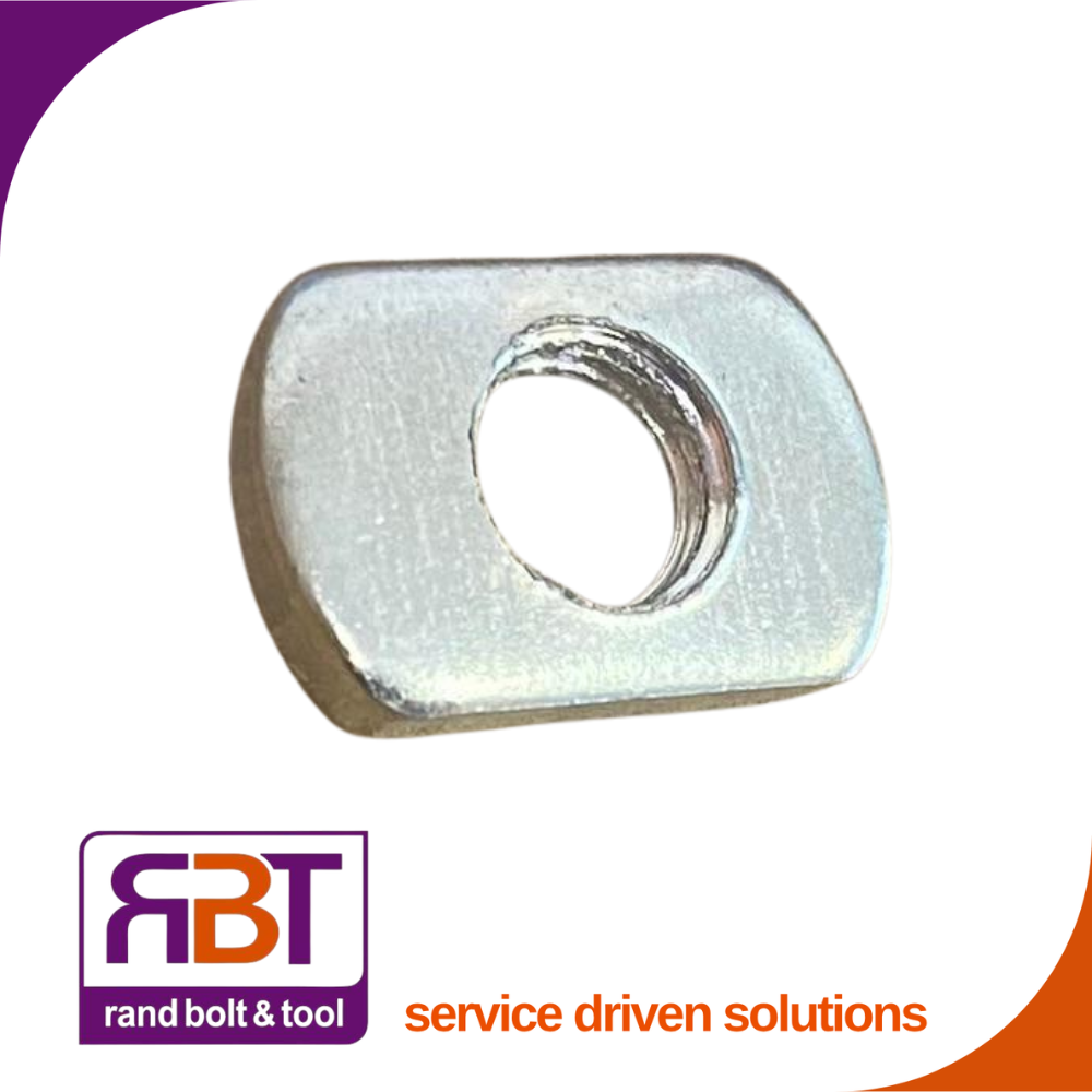[TNUT6] T-Nut M6 x 1 Zinc Plated 