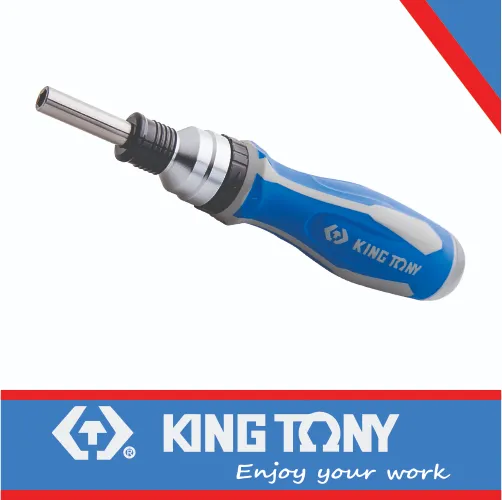 45T Telephonic Ratchet Screwdriver Set 8pc King Tony