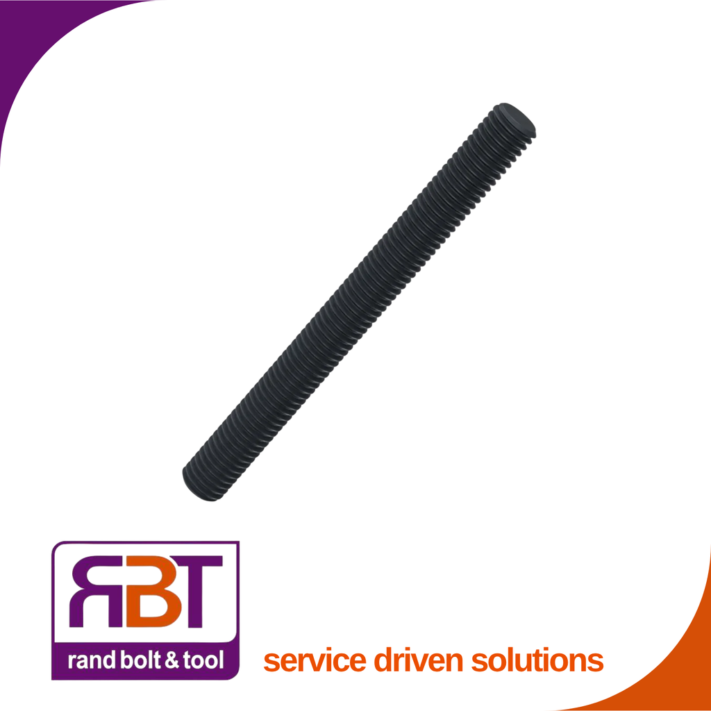 [976BBW6341] Threaded Rod 3/4 x 1m BSW Black Gr.6 DIN 976