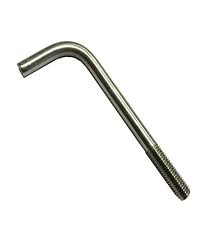 [205B416400] Foundation Bolt M16 x 100 x 400mm Blk Gr.4